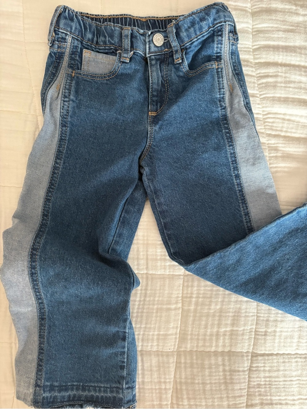 GAP Two-Tone Blue Kids Jeans